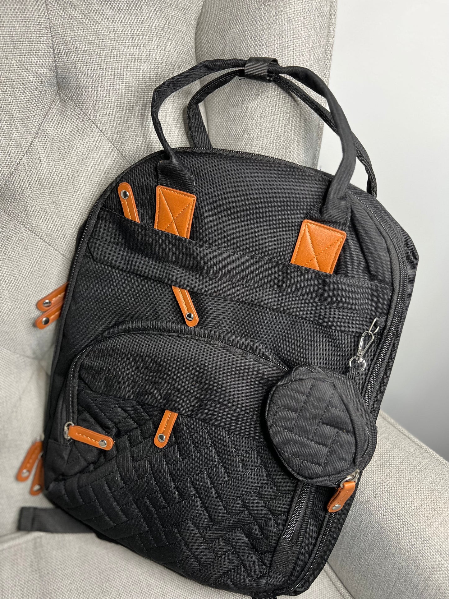 Large Nappy Bag Backpack