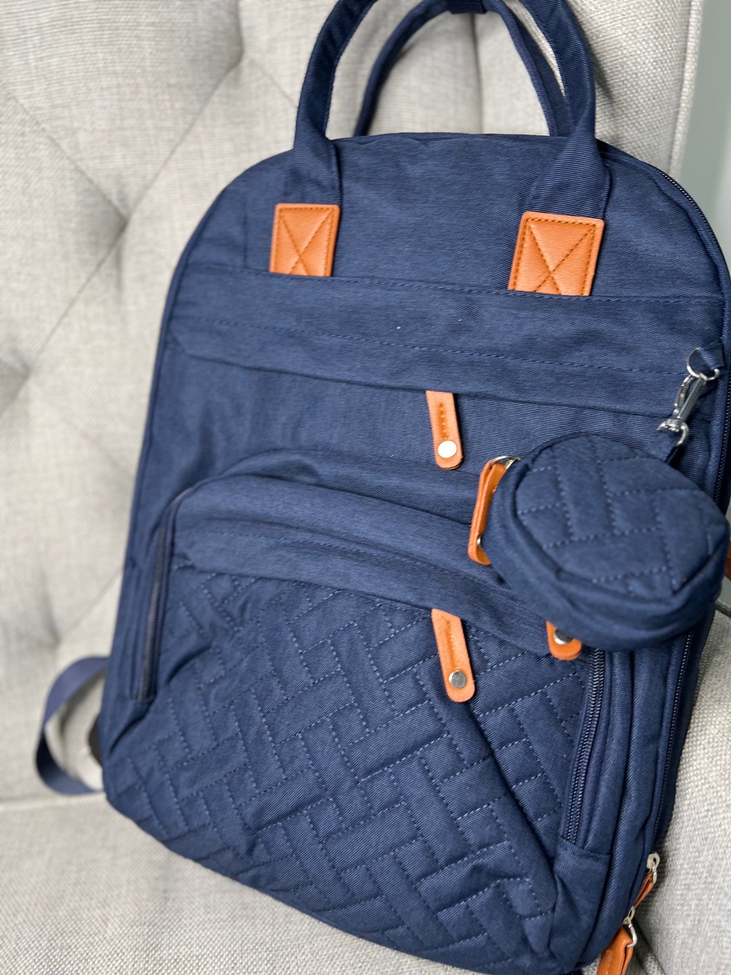 Large Nappy Bag Backpack