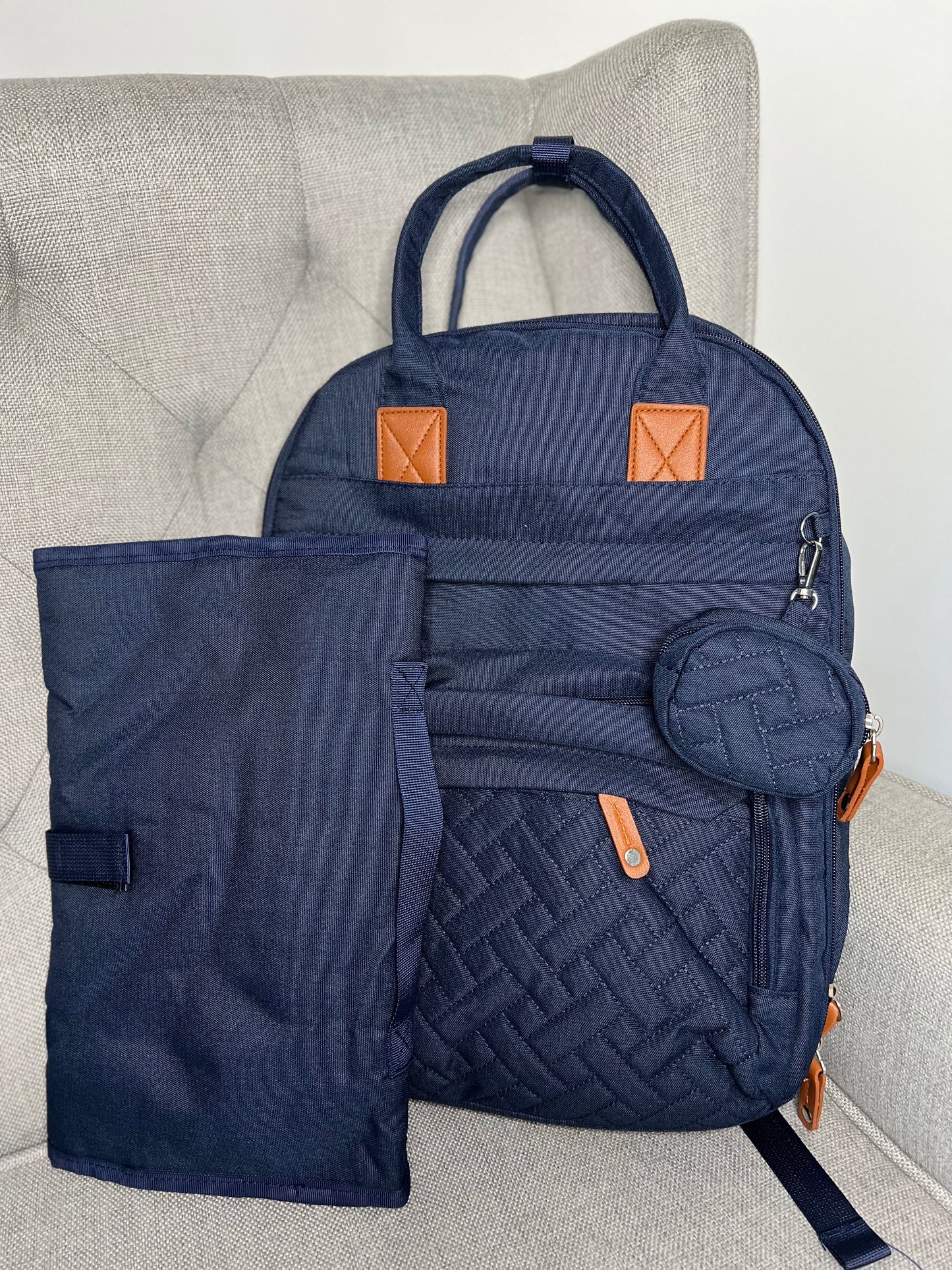 Large Nappy Bag Backpack