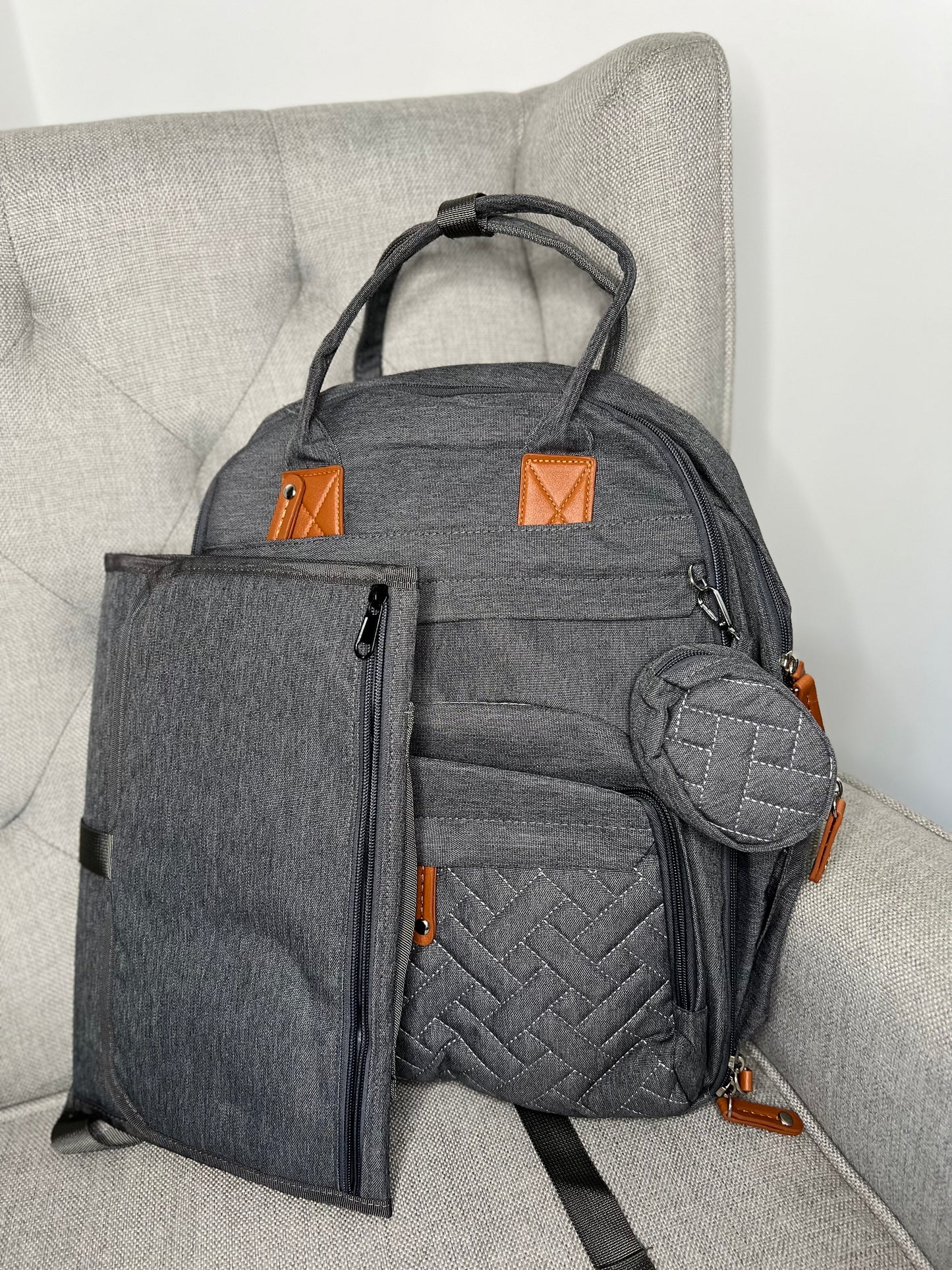 Large Nappy Bag Backpack