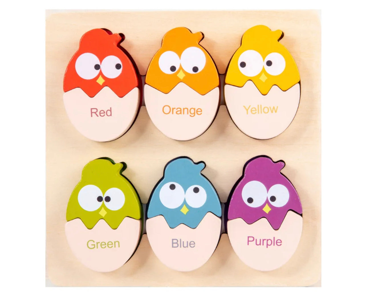 Egg Colour Matching puzzle