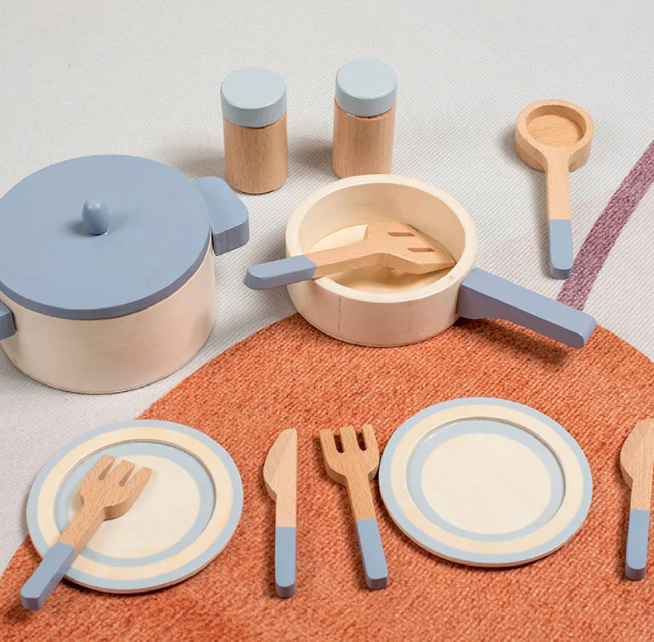 Wooden Cookware Set