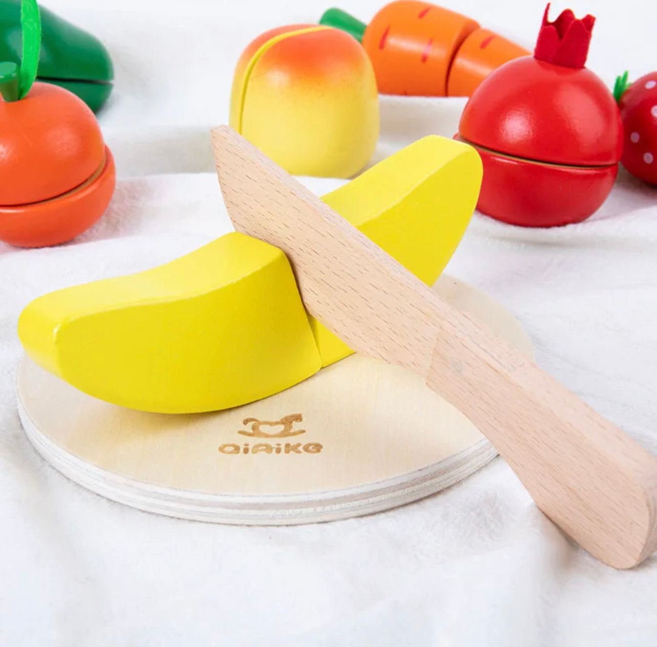 Wooden Cutting Vegetables