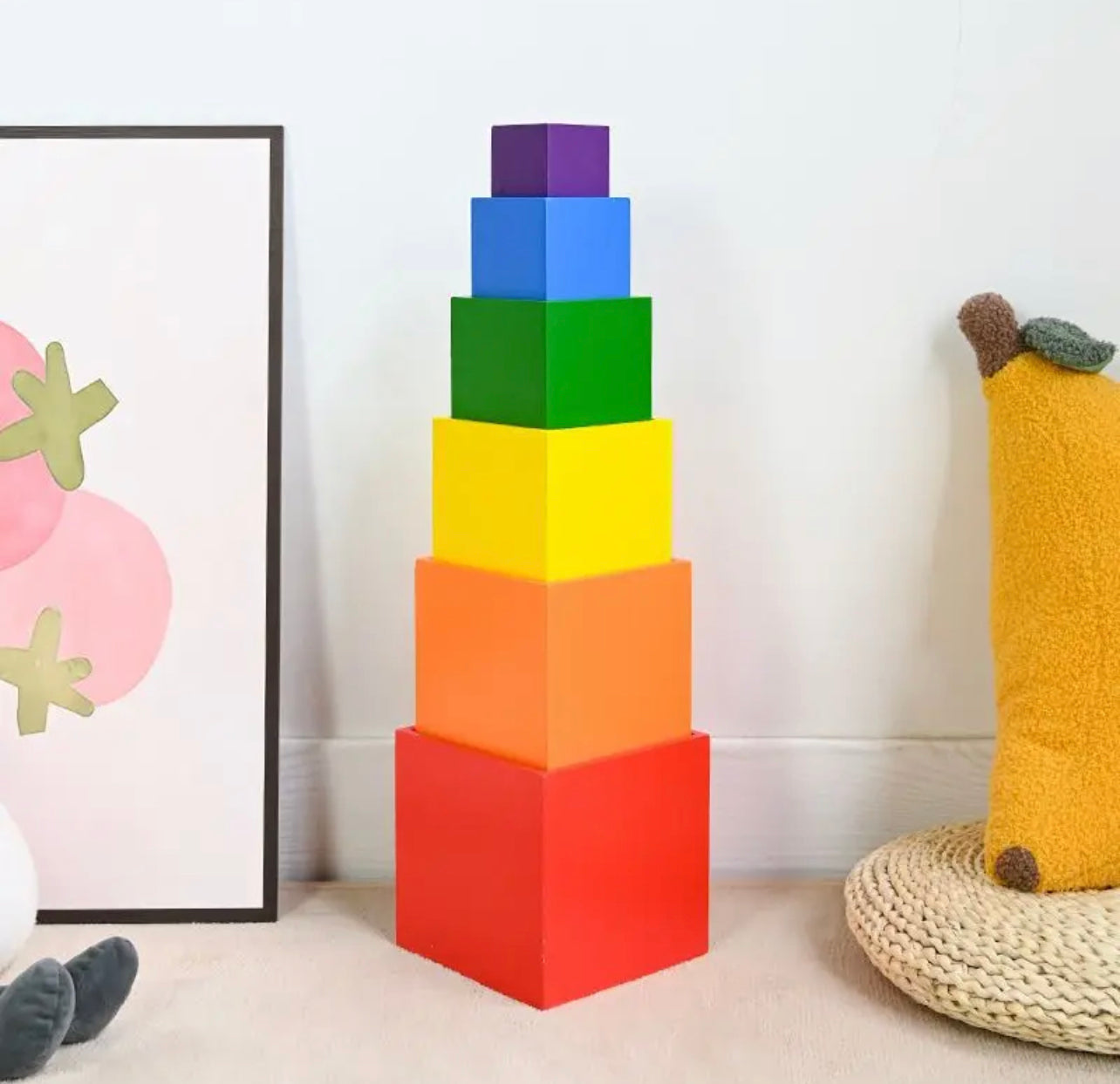 Wooden Stacking Boxes