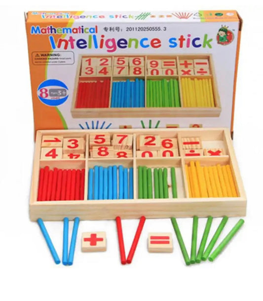 Wooden Math Sticks