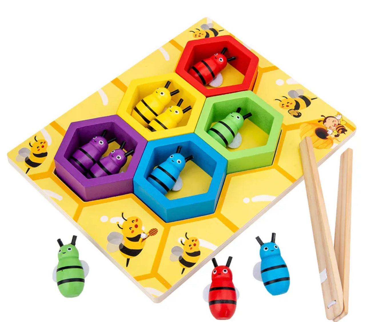 Matching Bee Hive Game