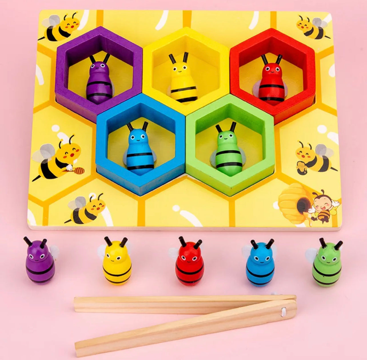 Matching Bee Hive Game