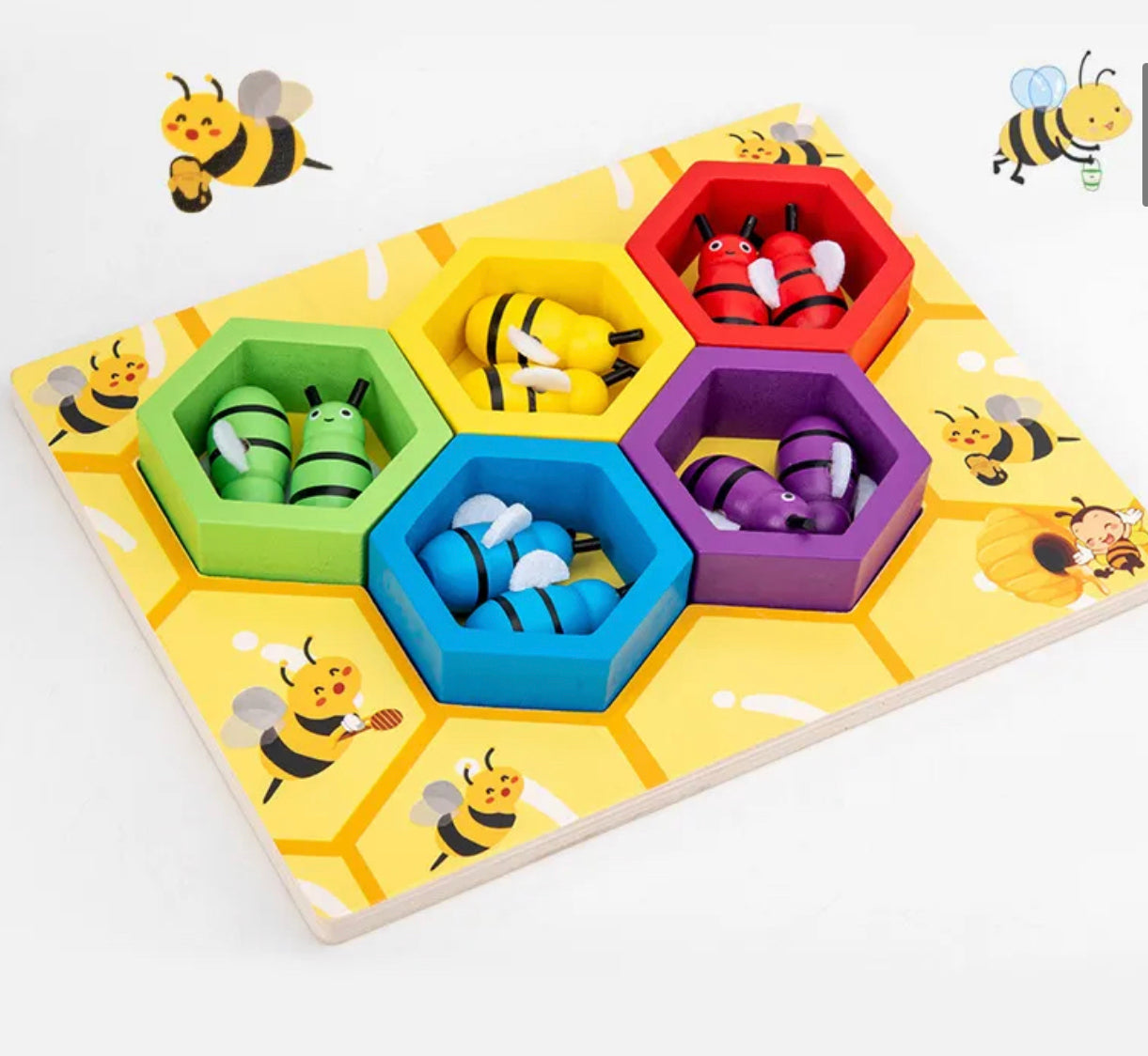 Matching Bee Hive Game