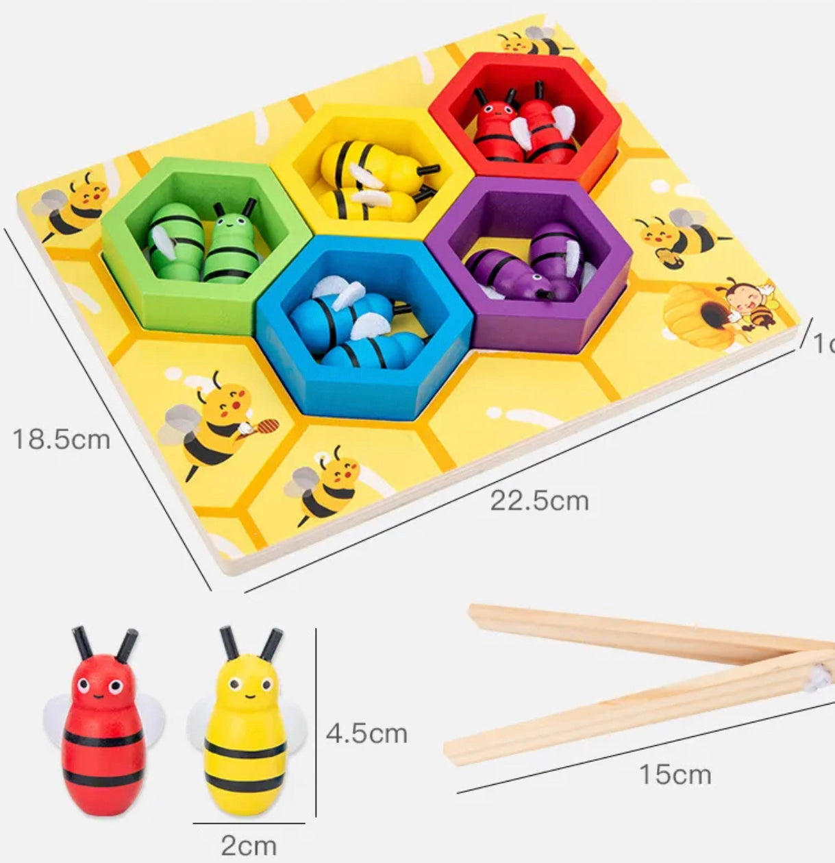 Matching Bee Hive Game