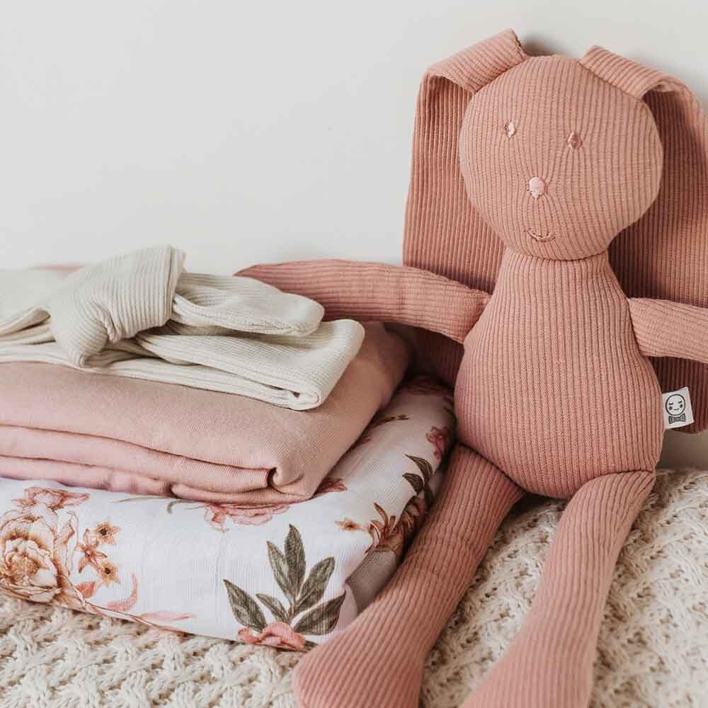 Organic Snuggle Bunny - Rose - Snuggle Hunny