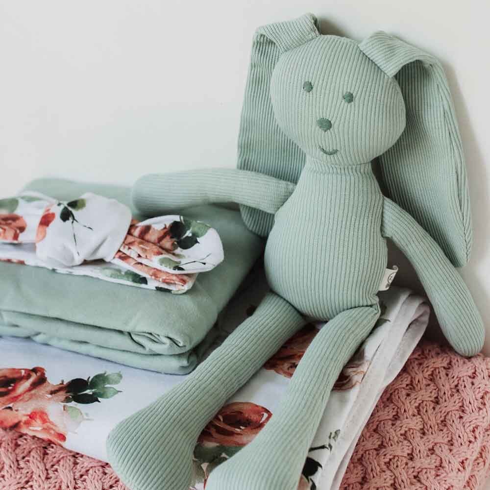 Organic Snuggle Bunny - Sage - Snuggle Hunny