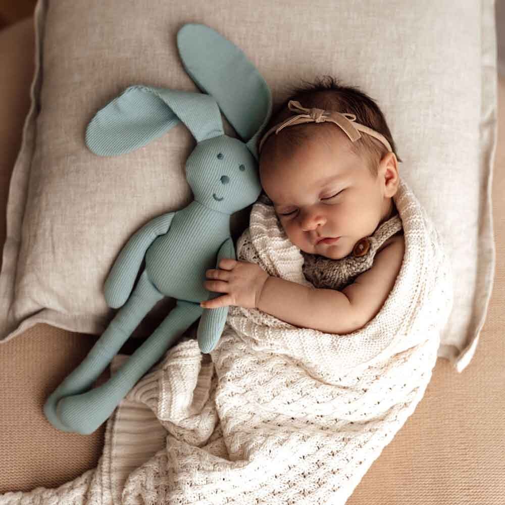 Organic Snuggle Bunny - Sage - Snuggle Hunny