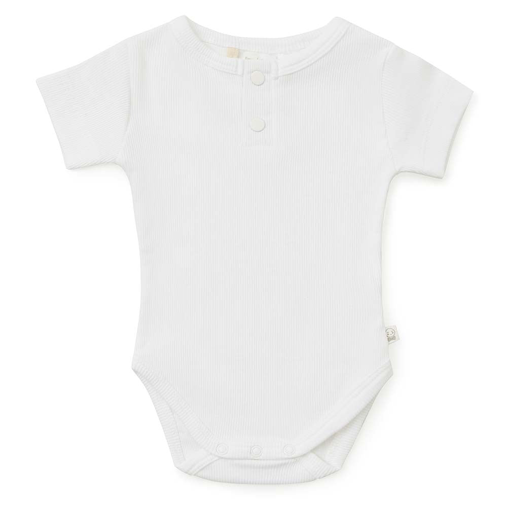 Milk Short Sleeve Bodysuit  - Snuggle Hunny