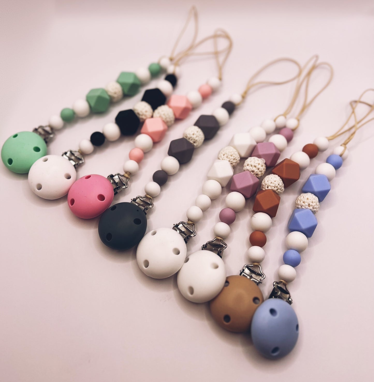 Silicone Dummy Chain - Crochet bead