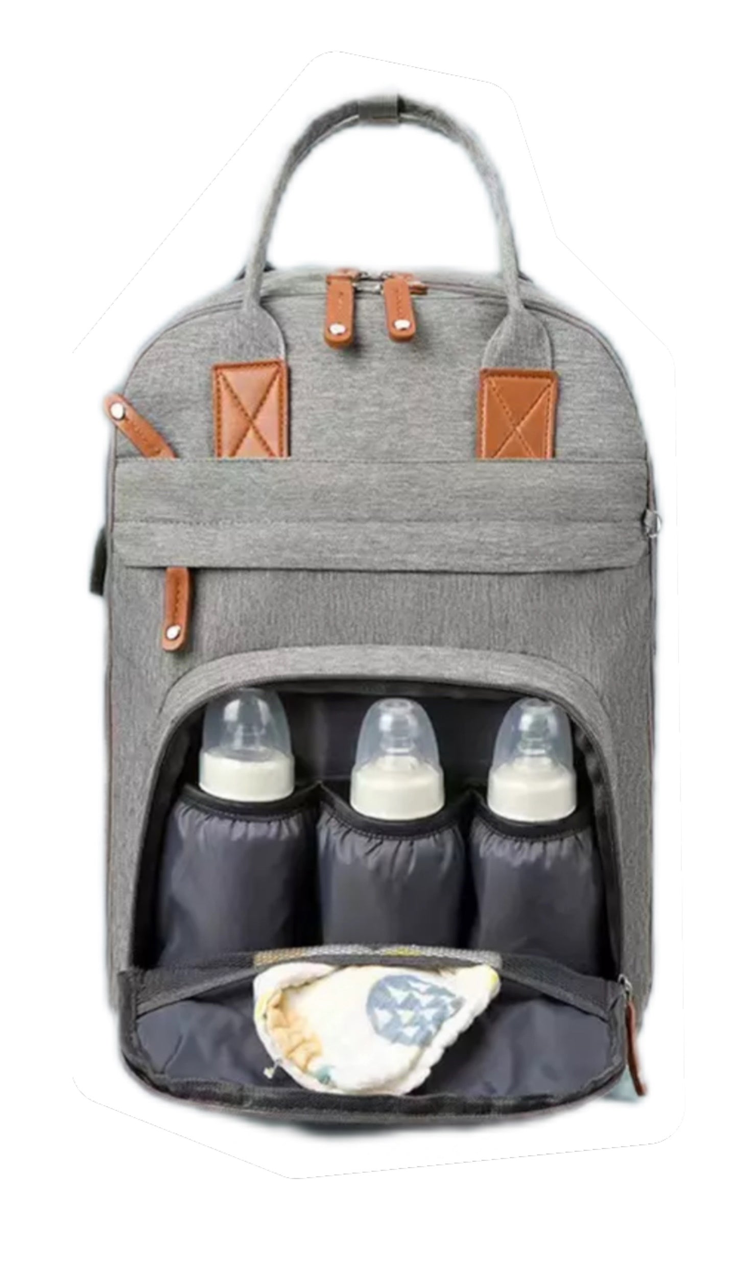 Large Nappy Bag Backpack