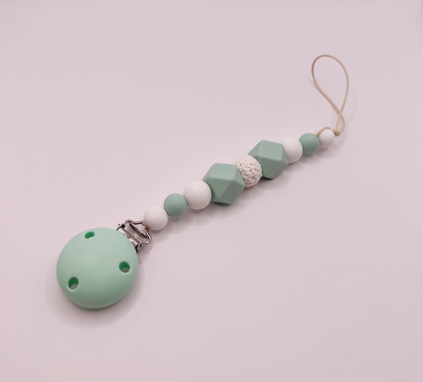 Silicone Dummy Chain - Crochet bead