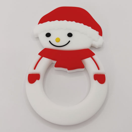 Snowman - Silicone Teether