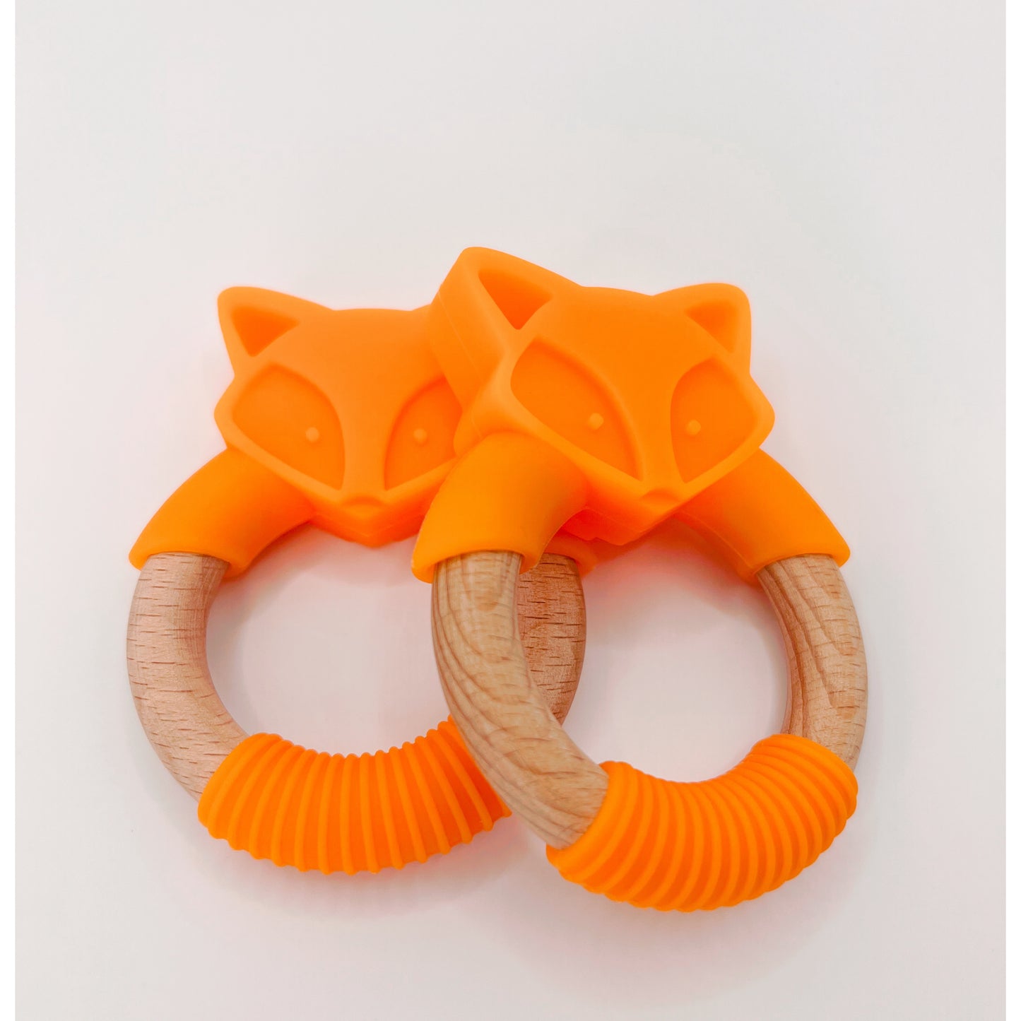 Wooden Fox - Silicone Teether