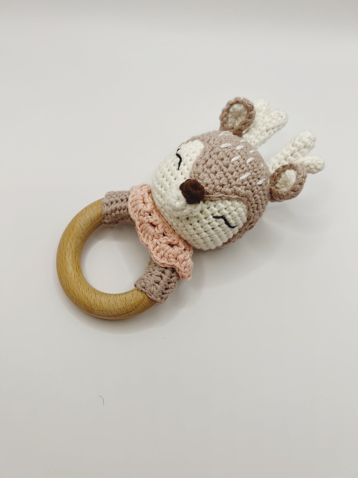 Crochet Teething Ring - Handmade