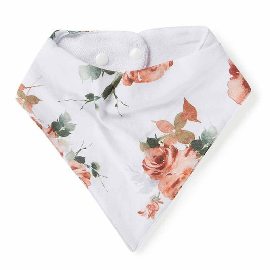 Rosebud Dribble Bib - Snuggle Hunny