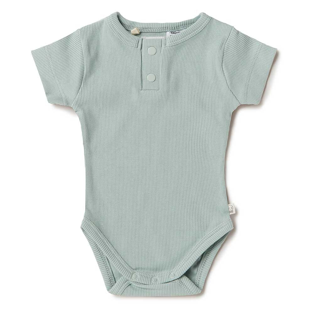 Sage Short Sleeve Bodysuit - Snuggle Hunny