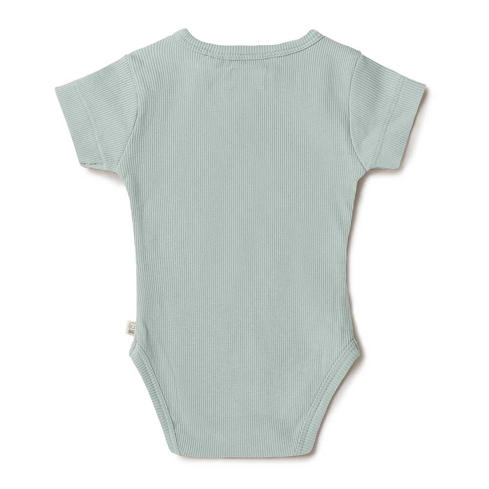 Sage Short Sleeve Bodysuit - Snuggle Hunny